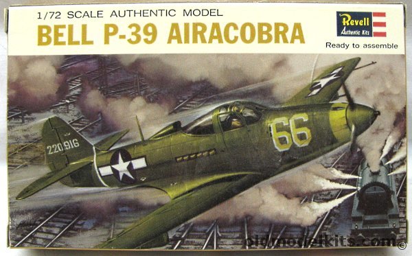 Revell 1/72 Bell P-39 Airacobra, H640-60 plastic model kit